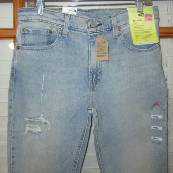 Levi's 511 Slim Jeans Men's Flex Eco Performance NEW - Picture 2 of 7